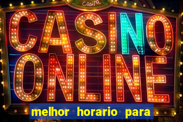 melhor horario para jogar fortune rabbit